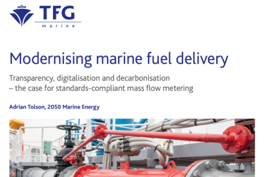 IMO Decarbonisation Goals Strengthen Case for Global Adoption of MFMs: TFG Marine