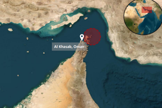 Cargo Ship Hit Off the Coast of Oman