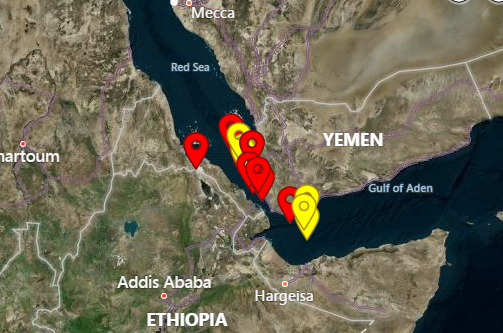 UK Reports Further Incident in Red Sea