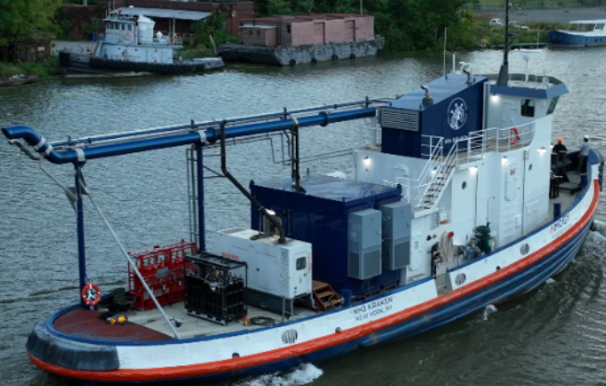 Ammonia-Fuelled Tugboat Completes Maiden Voyage in US