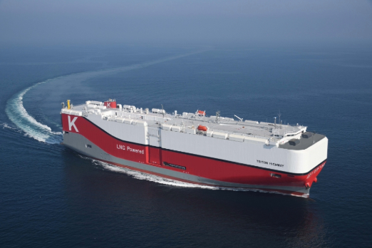 K Line Adds LNG-Fuelled Car Carrier to Its Fleet