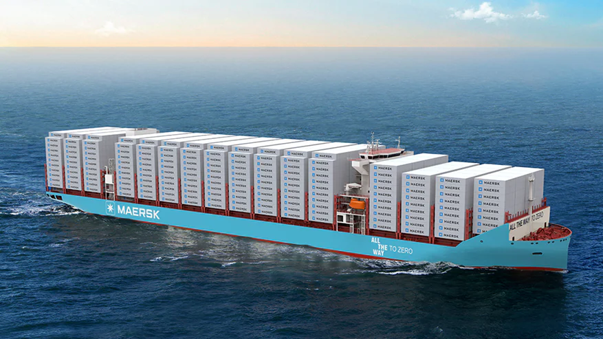 Maersk Orders Six More Methanol-Fuelled Boxships