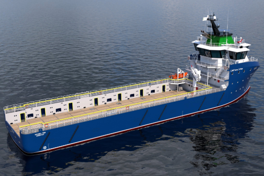 Longitude Unveils Alt-Fuel Ready Platform Supply Vessel Design