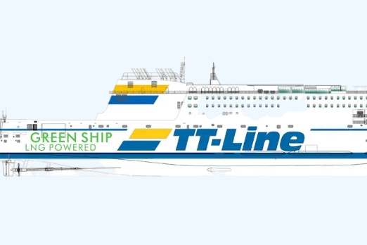 TT-Line Orders Second LNG-Hybrid Ferry