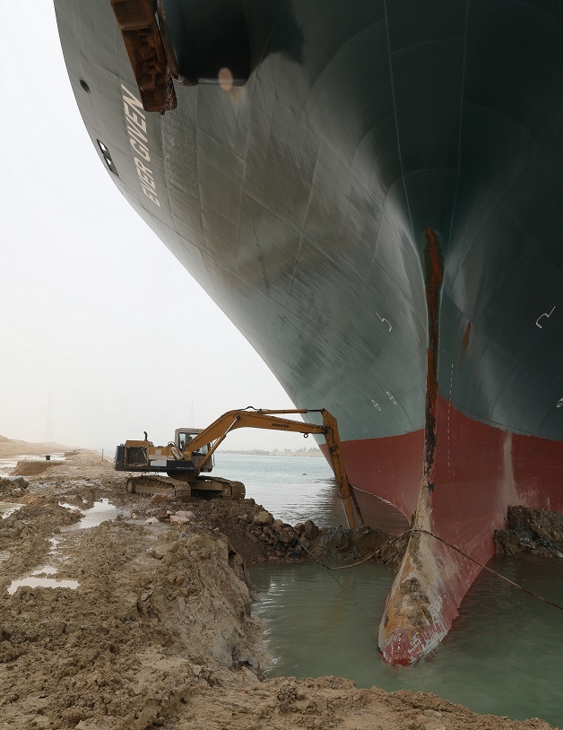 Refloating Ever Given in Suez Canal Will Take 'At Least Until Wednesday'