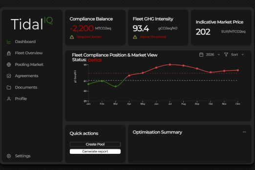 Marine Fuels Alliance Adds TidalIQ FuelEU Compliance Calculator