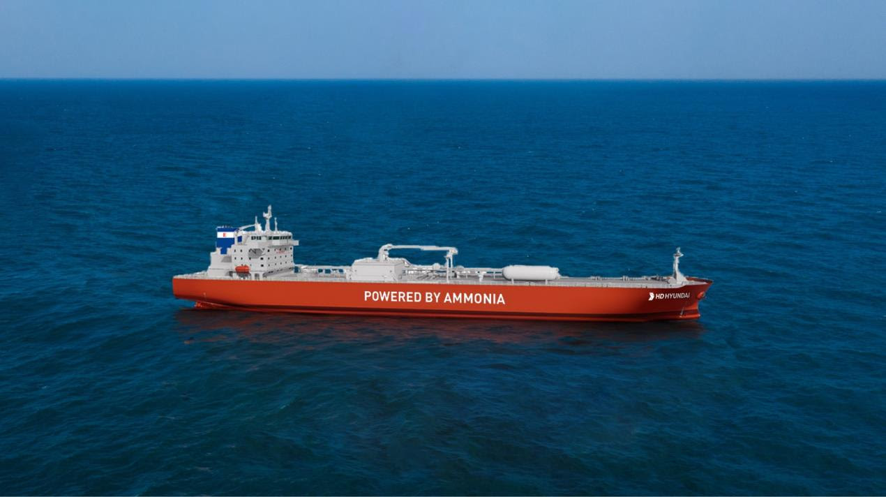World's First Oceangoing Ammonia-Fuelled Vessels to be Delivered in Early 2026