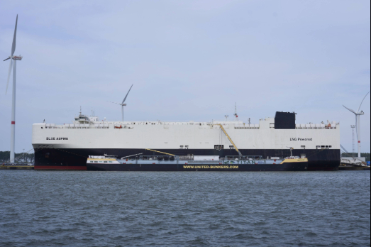 Titan Charters LNG Bunker Vessel for ARA and Zeebrugge Operations