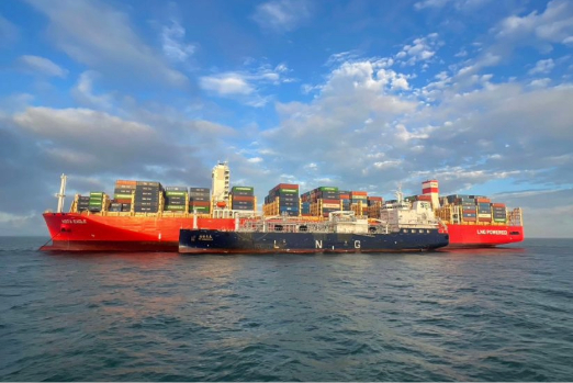 Shanghai Port's Cumulative LNG Bunker Volumes Surpass 2 Million m3
