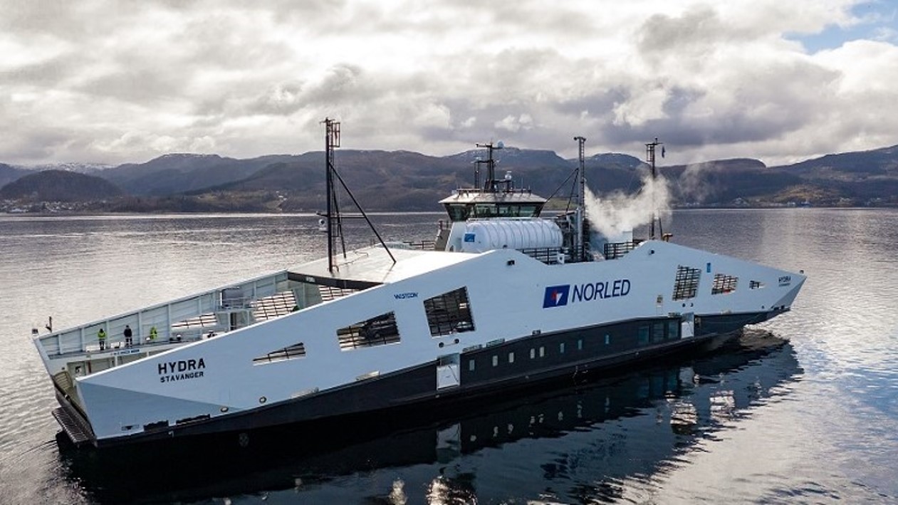 Hydrogen-Powered Ferry Enters Operation in Norway