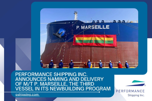 Performance Shipping Adds New LNG-Ready Tanker to Fleet