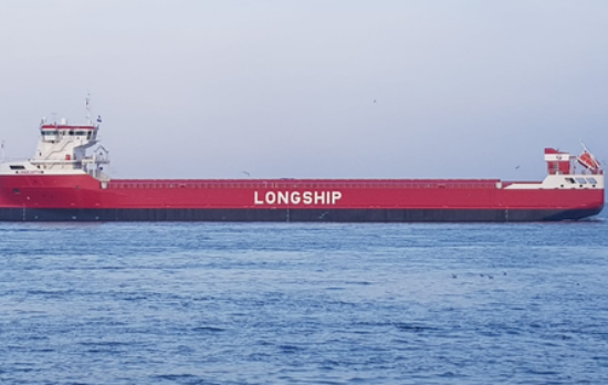 Longship Takes Delivery of Diesel-Electric Cargo Ship