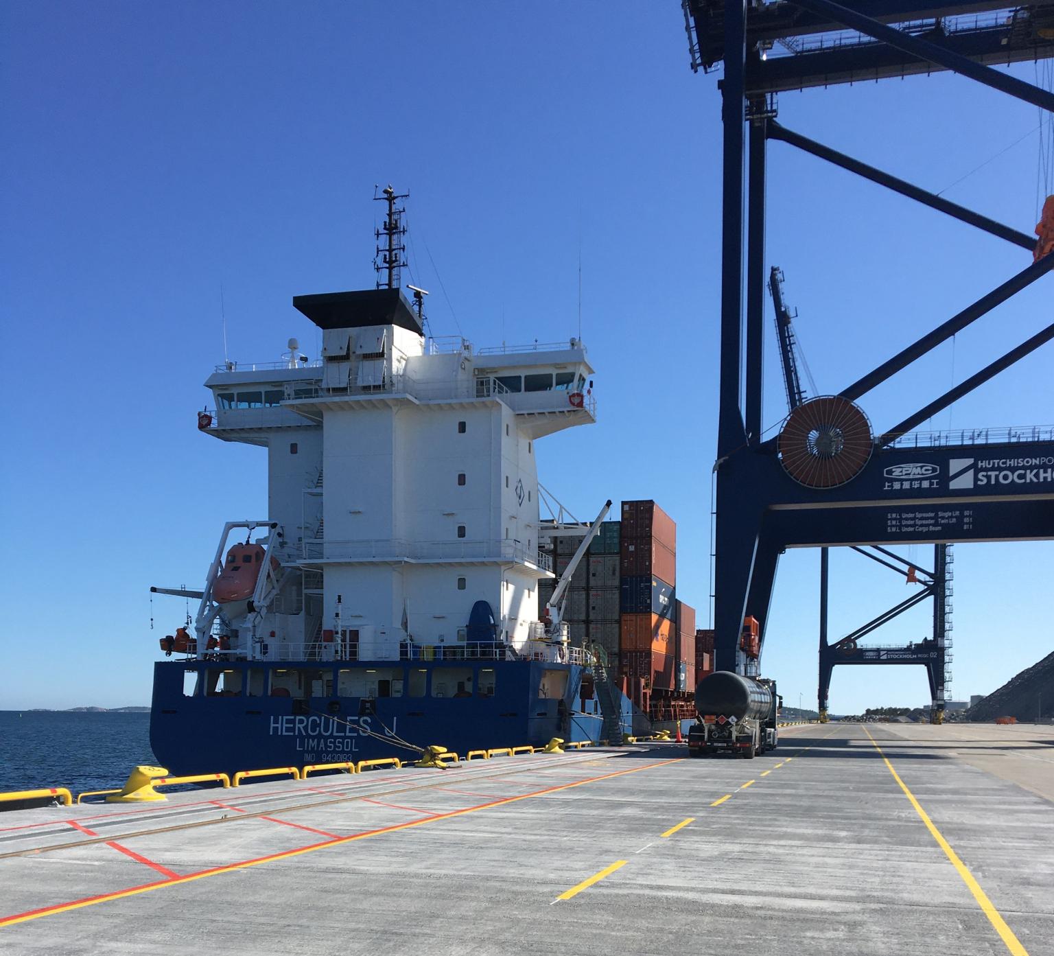 ScanOcean Carries Out First Bunker Operation at New Swedish Port