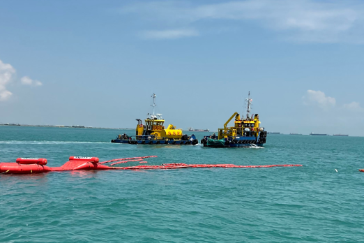 Shell Singapore Pipeline Leak Resulted in 30-40 MT Slop Spill