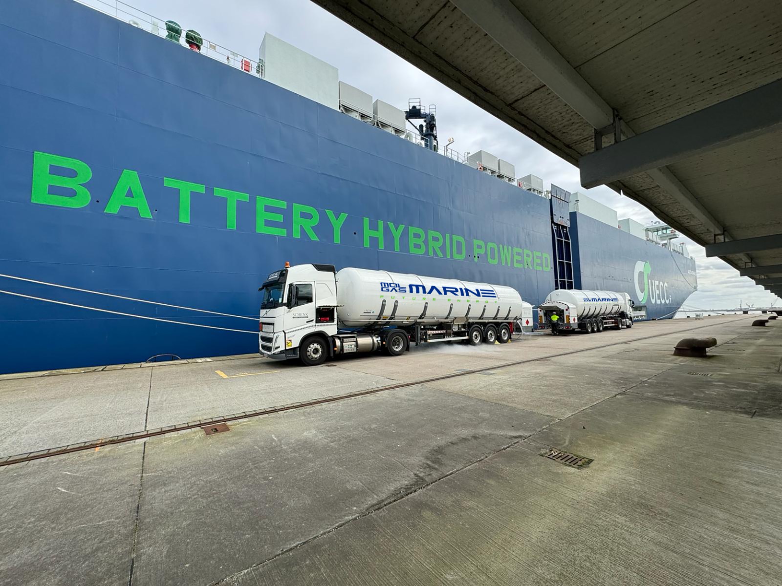 Molgas Group Enters German LNG Bunker Market