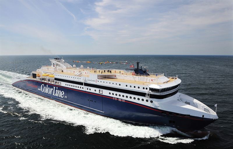 Color Line to Fit Scrubbers to Four Ro-Pax Vessels