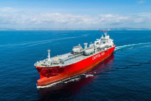 Capital Gas Ship Management Takes Delivery of LPG Dual-Fuel Ship