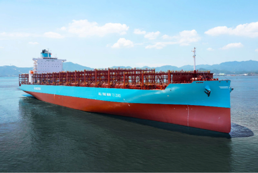Tsuneishi Delivers Fourth Methanol Dual-Fuel 5,900-TEU Boxship