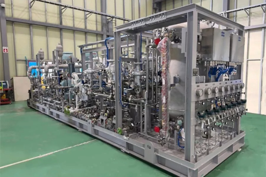 Mitsubishi Delivers First Ammonia Fuel Systems for Marine Engine