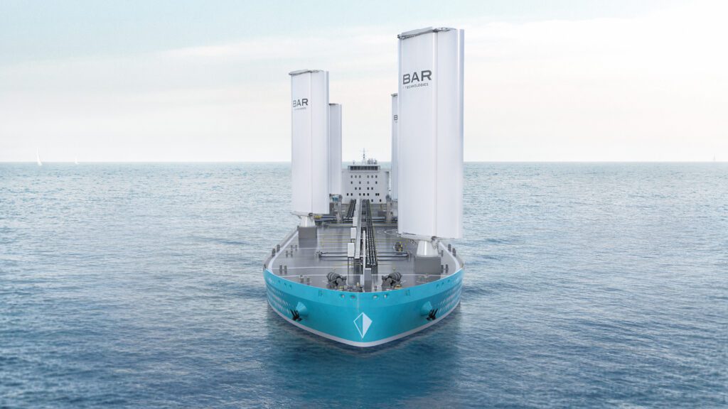 BAR Sees 15% Bunker Saving from Wind Power-Optimised Hull