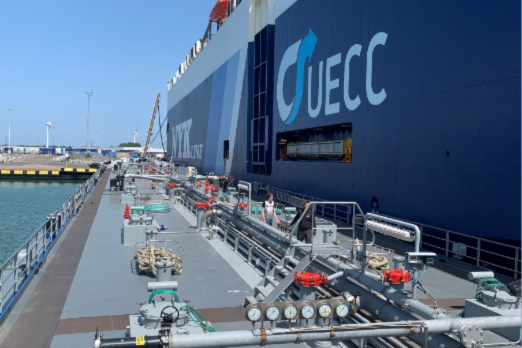 UECC Takes on Biofuel Bunker Blend for First Time
