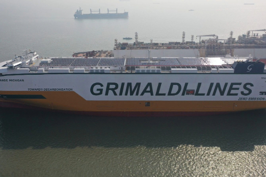 Grimaldi Takes Delivery of Eighth Ammonia-Ready PCTC