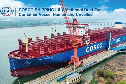 Cosco Shipping Launches New Methanol-Fuelled Boxship