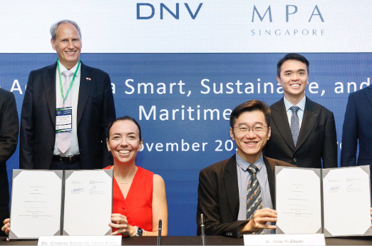 MPA and DNV Renew Partnership on Sustainability and Digitalisation