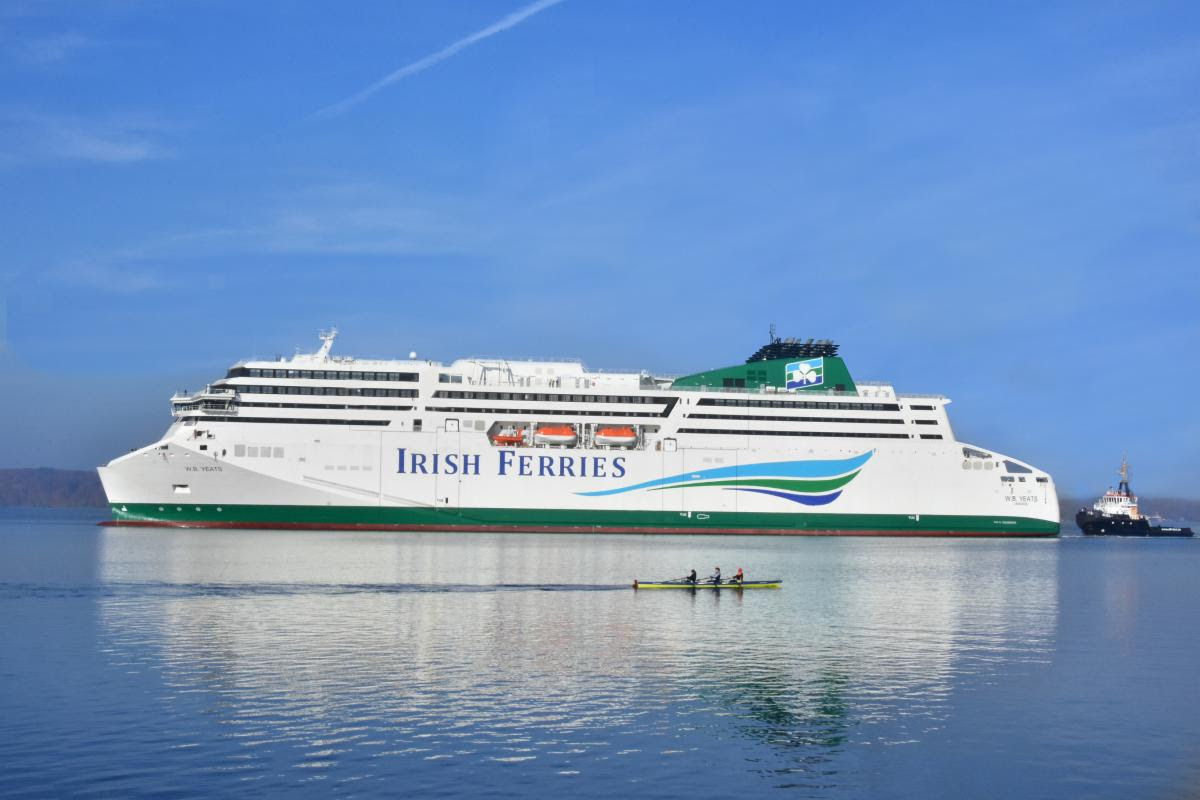 Irish Ferries Takes on Bunker-Saving Air Lubrication Systems