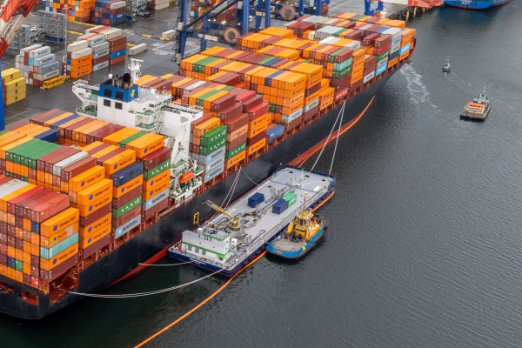 Port of Prince Rupert Sees First Box Ship Bunkering