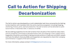 Bunker Companies Join 150+ Global Industry Stakeholders Urging Full Decarbonisation of Shipping by 2050
