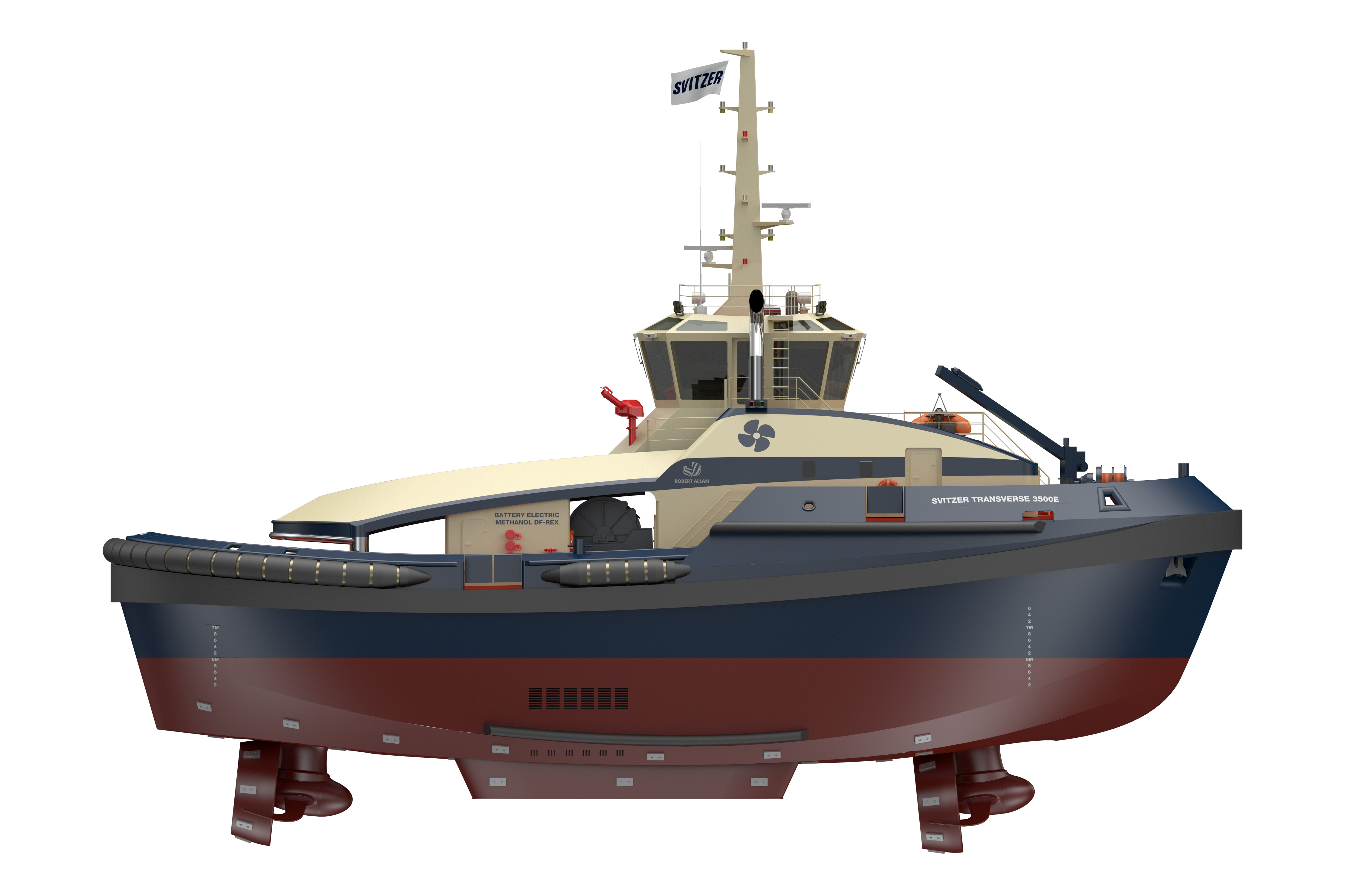 Svitzer Orders Battery-methanol Powered Tug