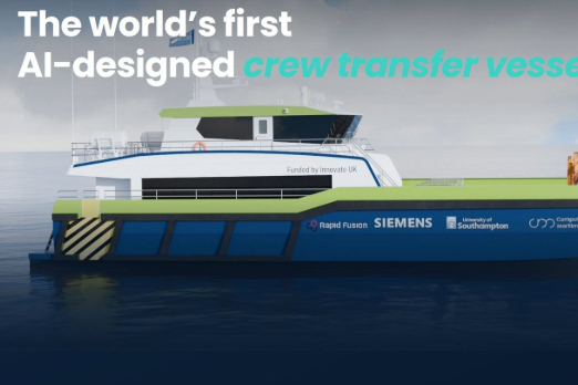 AI-Designed Vessel Concept Cuts Fuel Use by 11%
