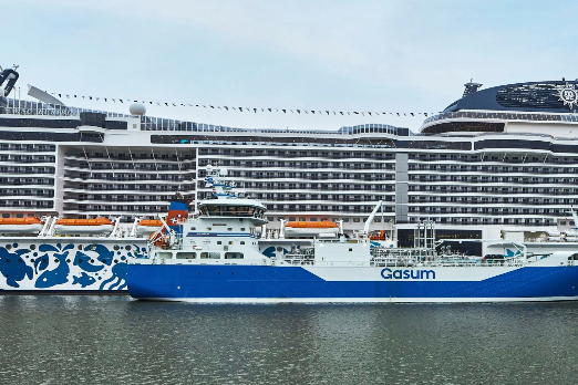 Gasum Completes First LNG Ship-to-Ship Bunkering of a Cruise Ship