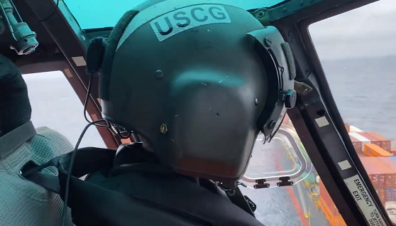 Fire Reported on Container Ship Off US West Coast