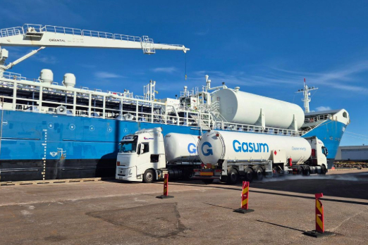 Gasum Marks First LNG Bunkering at Finnish Port of Tolkkinen