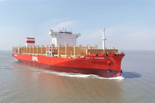 Singapore's PIL Takes Delivery of Fifth LNG-Fuelled Boxship