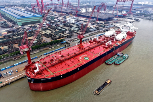 New Times Shipbuilding Delivers LNG Dual-Fuel Tanker