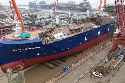 Avenir LNG Launches Second Bunkering Vessel in China