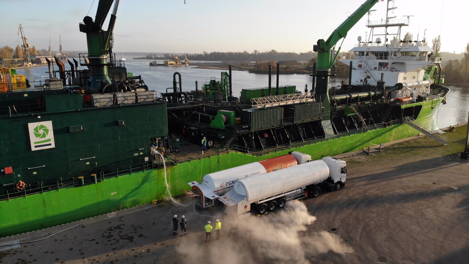 LNG Bunkering First for Szczecin in Poland