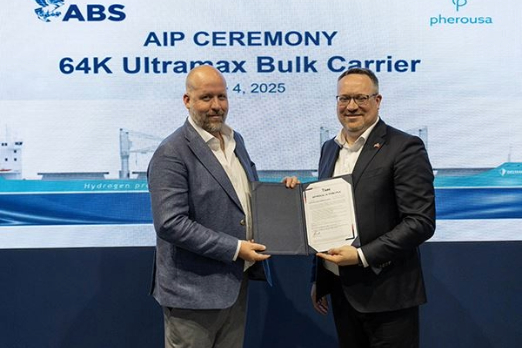 ABS Approves Onboard Ammonia Cracking Tech of Pherousa Shipping