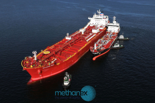 Methanex Carries Out First Ship-to-Ship Methanol Bunkering in Trinidad and Tobago