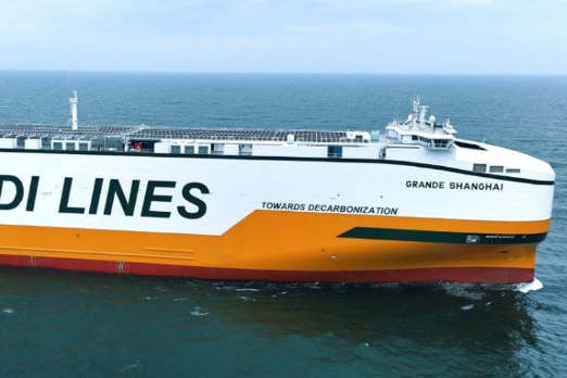Grimaldi Takes Delivery of Ammonia-Ready Ship for Asia-Africa Route