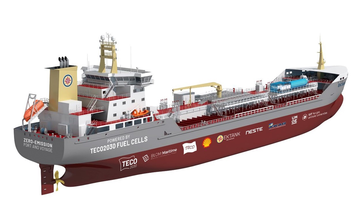 TECO 2030 Takes EU Grant for Tanker Fuel Cell Project
