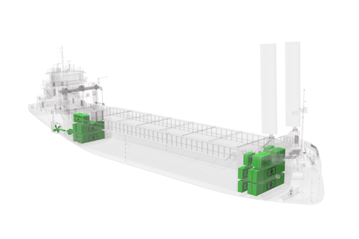 Conoship Introduces Battery-Electric Cargo Ship Design With 650 NM Range