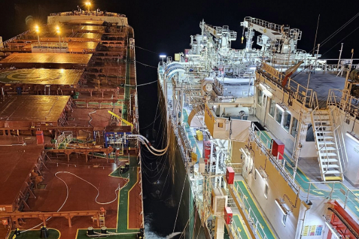 Anglo-Eastern's Managed Fleet Logs More Than 70 LNG Bunkering Operations