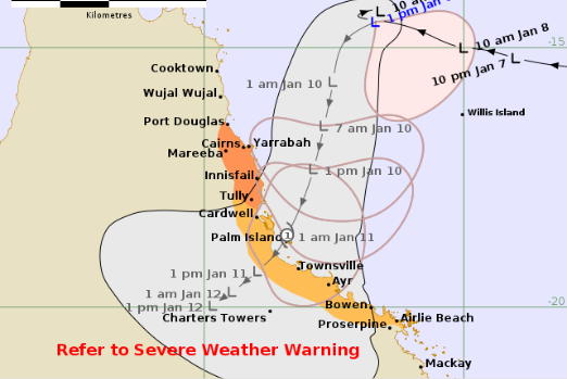 Australian Ports Prepare for Possible Cyclone Impact