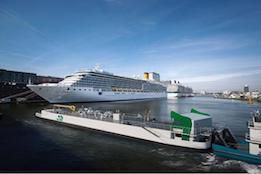Titan LNG Bunkering Pontoon Given Home at Port of Amsterdam with New Agreement
