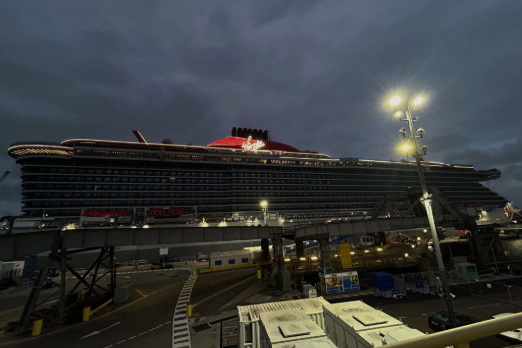 First Cruise Ship Connects to Shore Power at Portsmouth