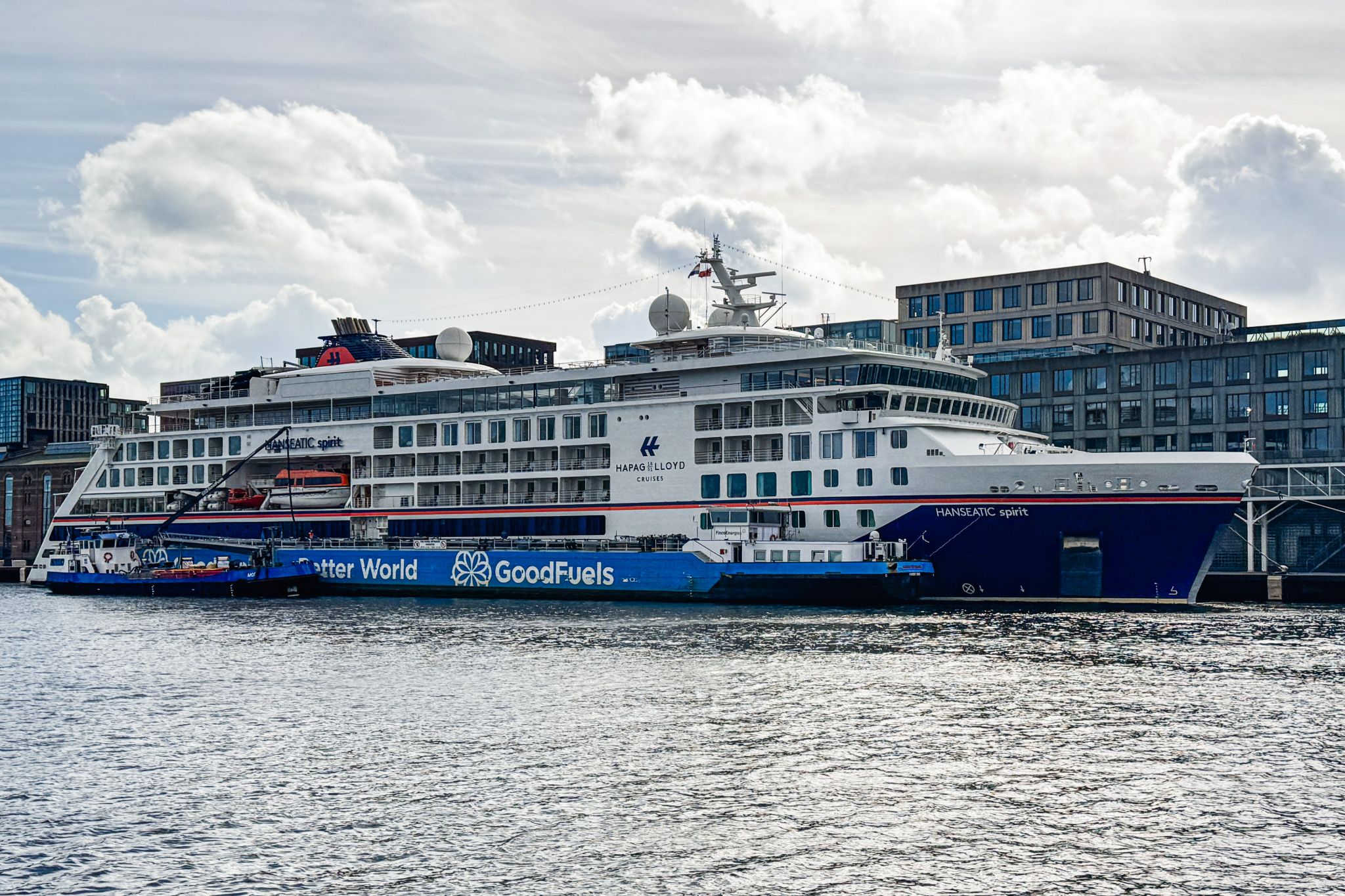 Hapag-Lloyd Cruises Vessel Takes on 100% Biofuel for First Time